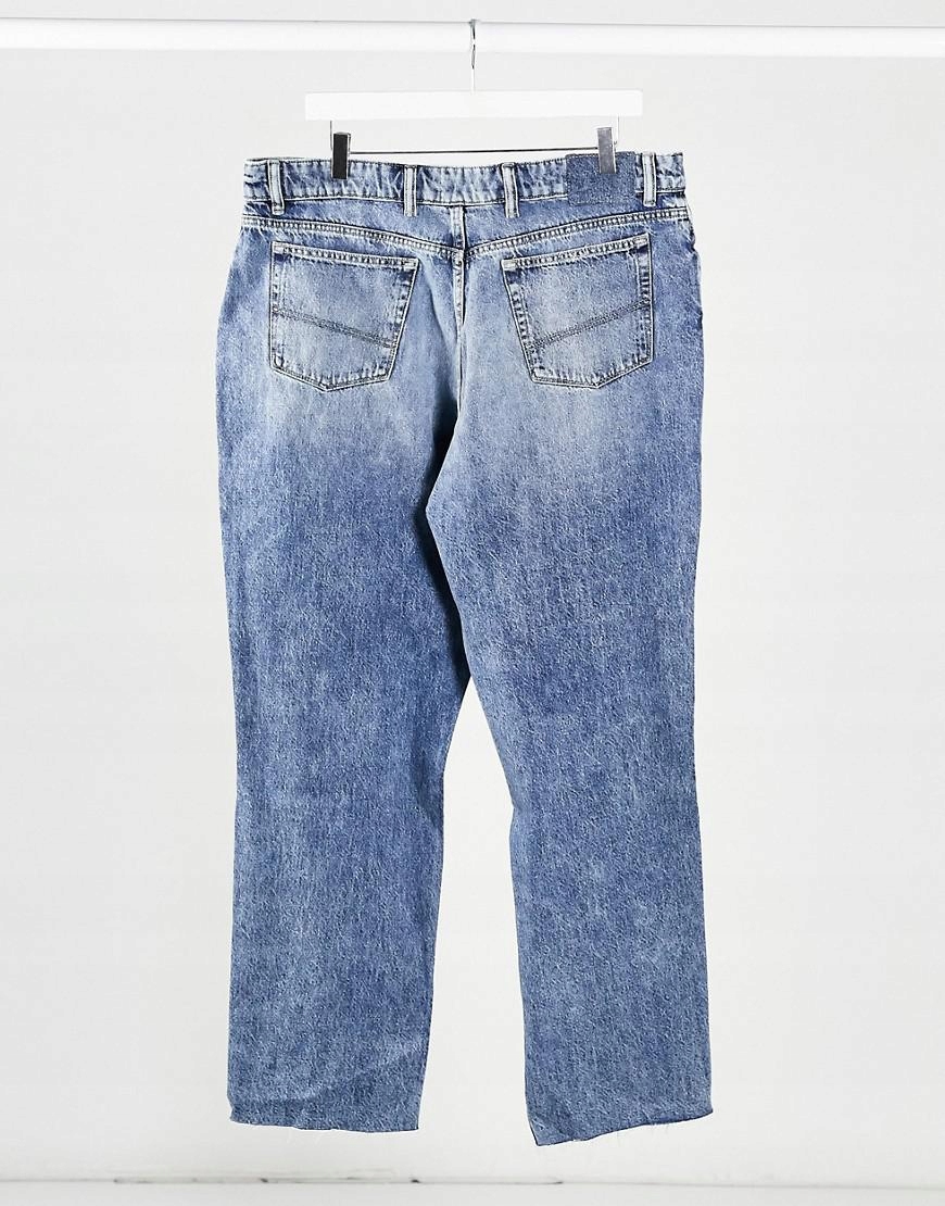 R1C316*SPODNIE DAMSKIE JEANSOWE PROSTE 24/34 A01