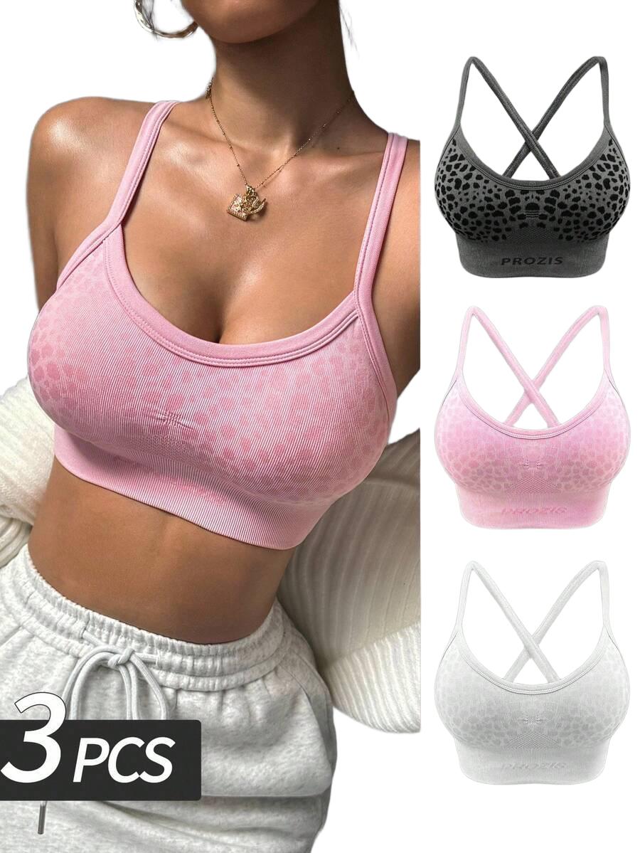 sportowy biustonosz 3-pack