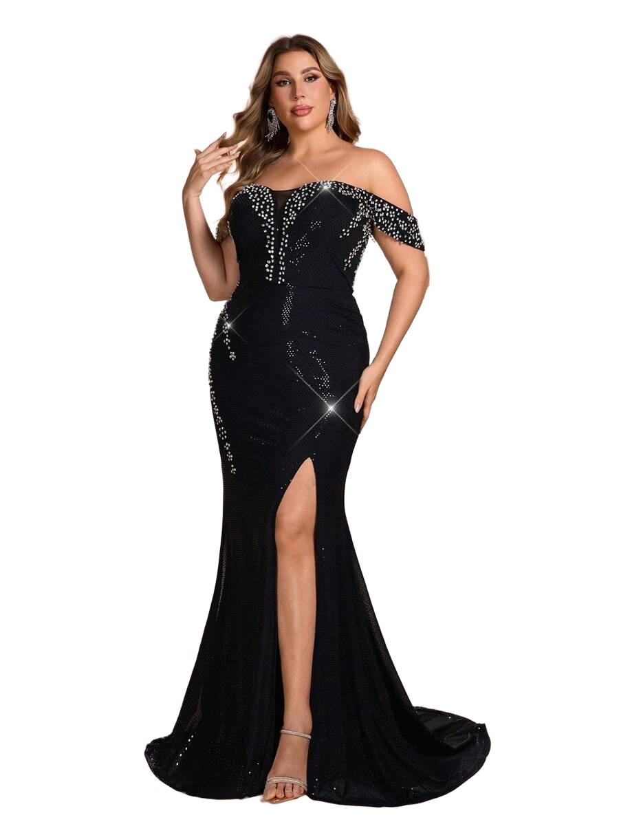 SUKIENKA KOKTAJLOWA GLAMOUR MAXI ODKRYTE RAMIONA 
