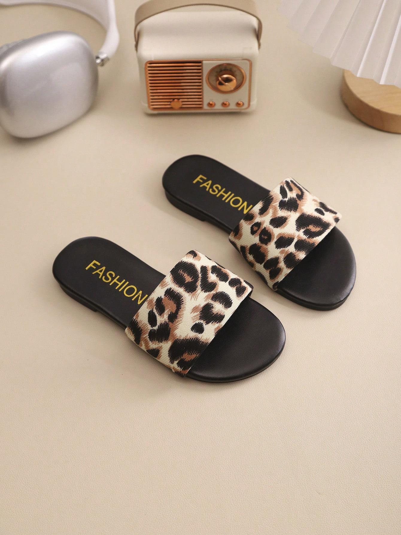 klapki animal print
