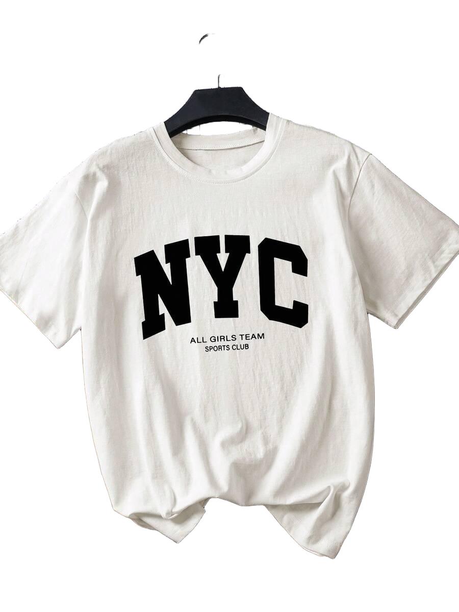 T-SHIRT Z NADRUKIEM