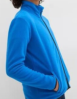 BLUZA Z POLARU ZE STÓJKĄ 2 szt
