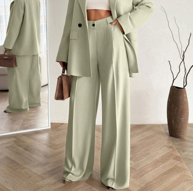 ZIELONE SPODNIE CASUAL