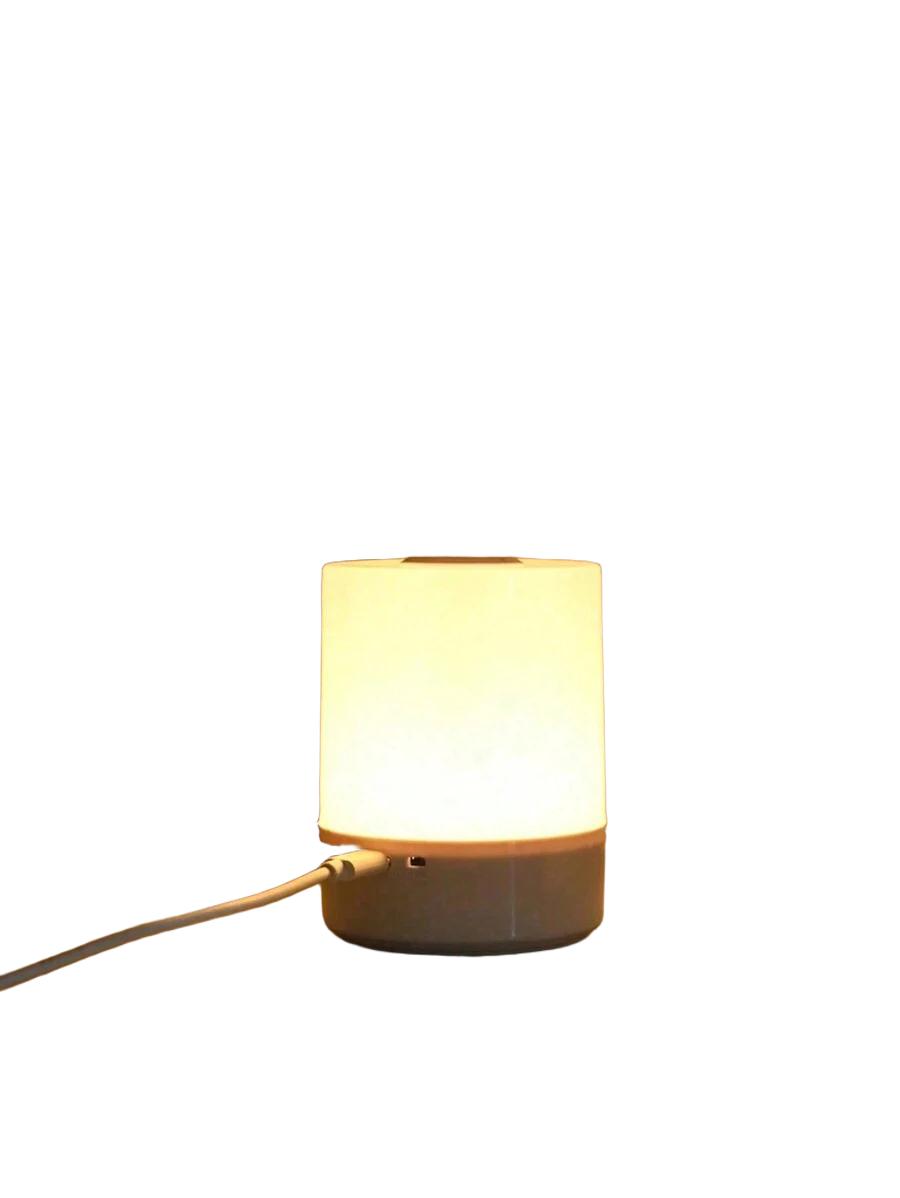 biała lampka nocna