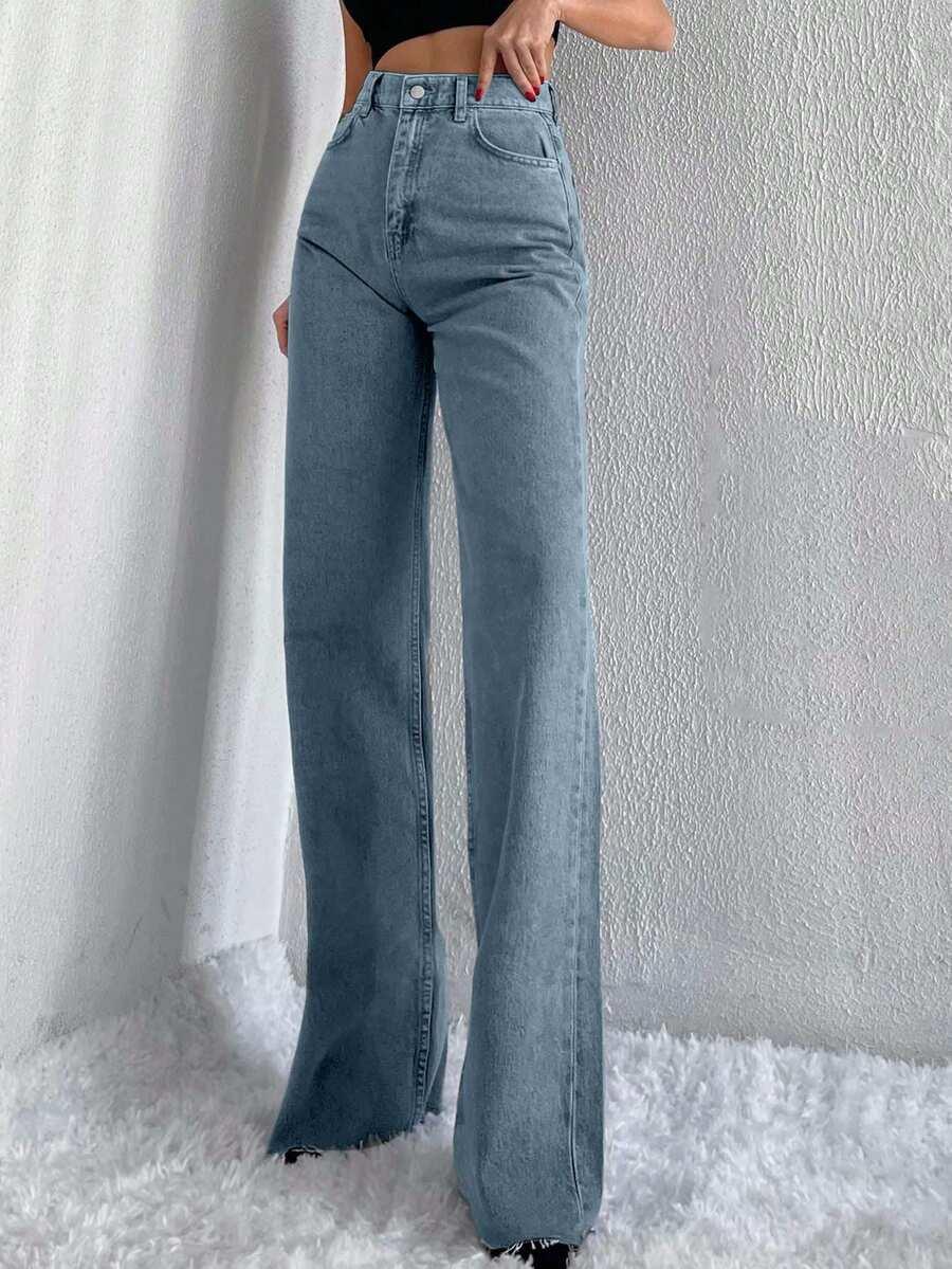 NIEBIESKIE SPODNIE JEANS