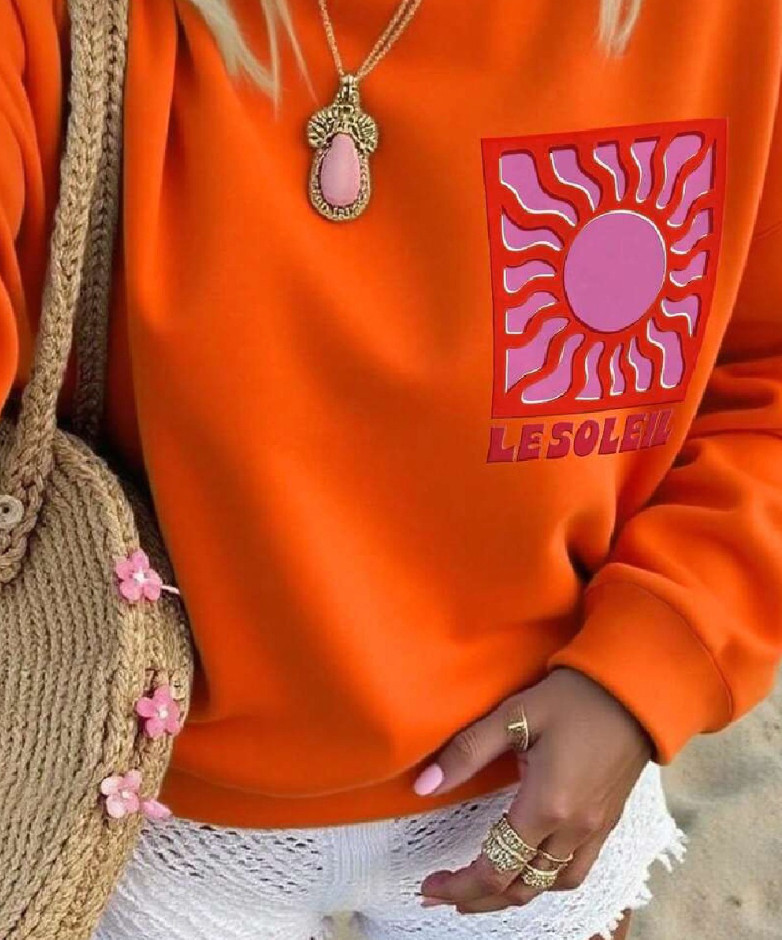 BLUZA Z NADRUKIEM 