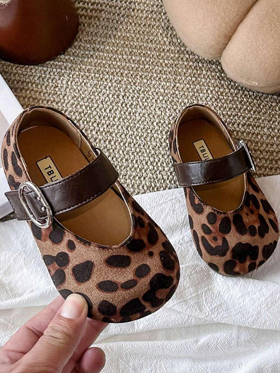 baleriny na rzepy animal print