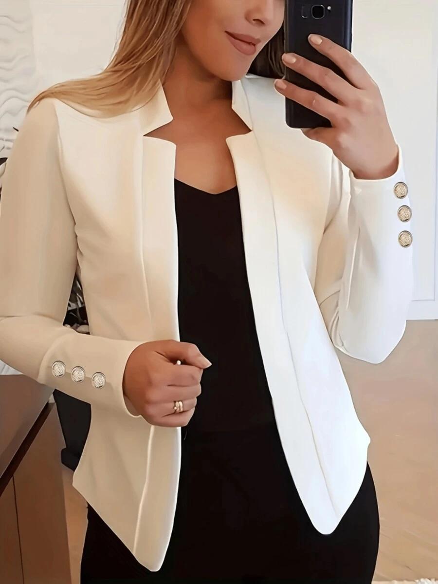 BIAŁA MARYNARKA GUZIKI