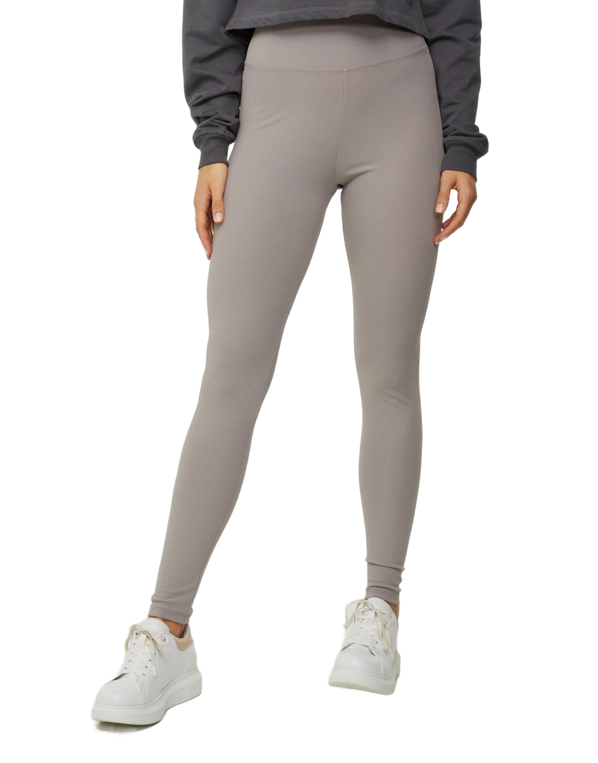 SZARE LEGGINSY PRĄŻKI