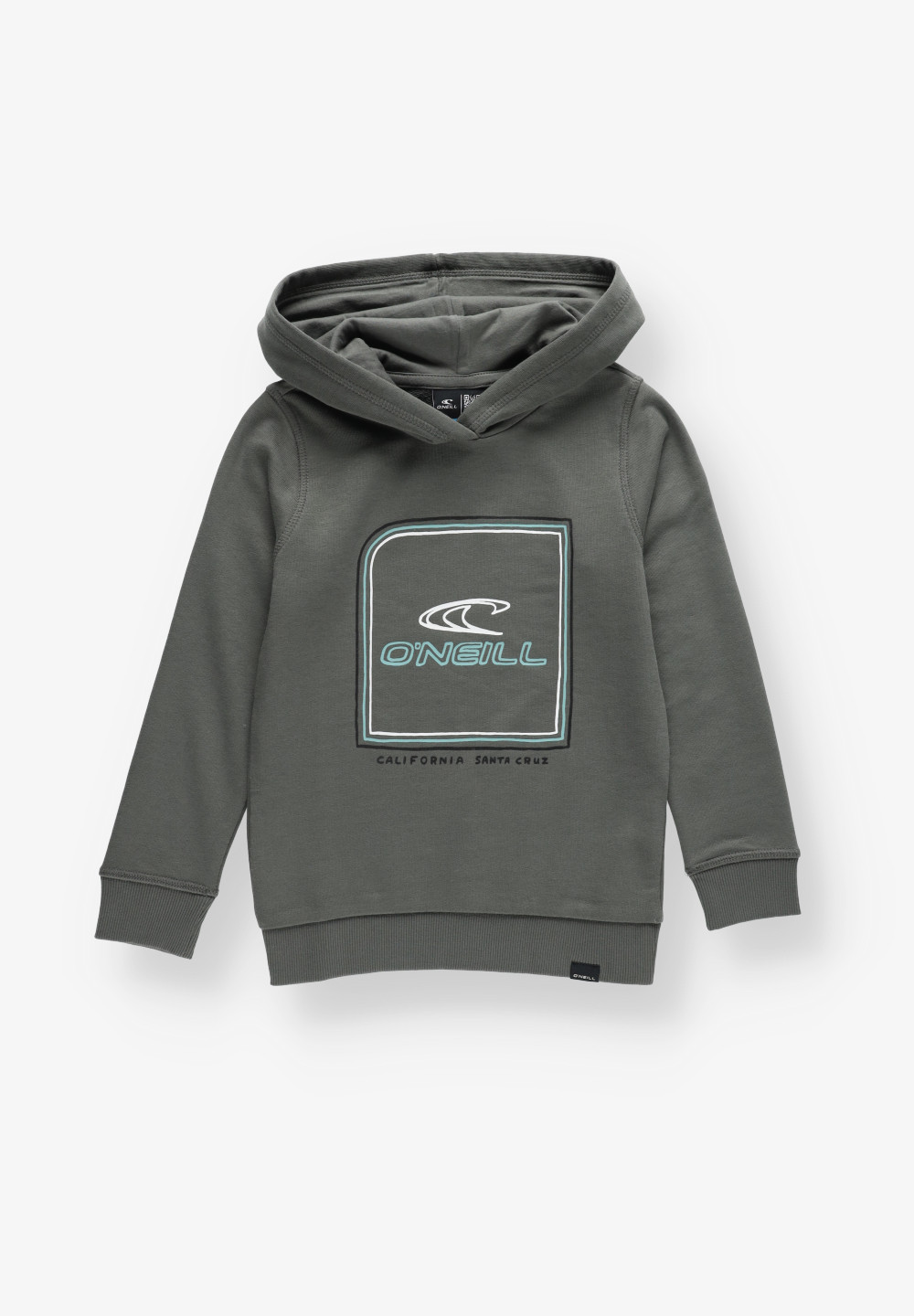 ZIELONA BLUZA kaptur logo 4750021-16016