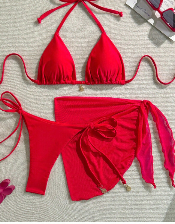 dół od bikini wiązanie sarong