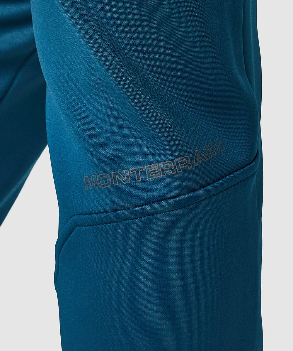 niebieskie spodnie dresowe Swift logo 