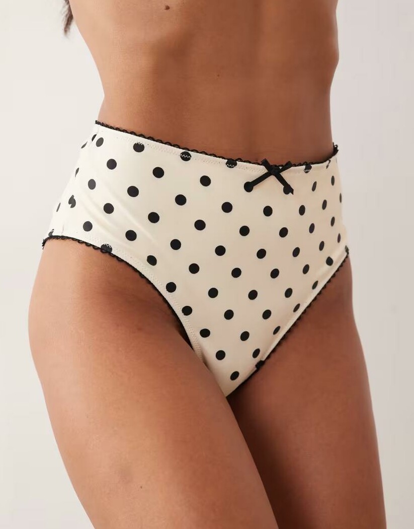 DÓŁ OD BIKINI WZÓR GROSZKI