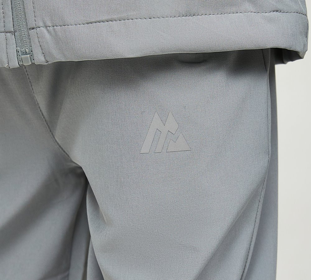 szare spodnie dresowe Fly logo