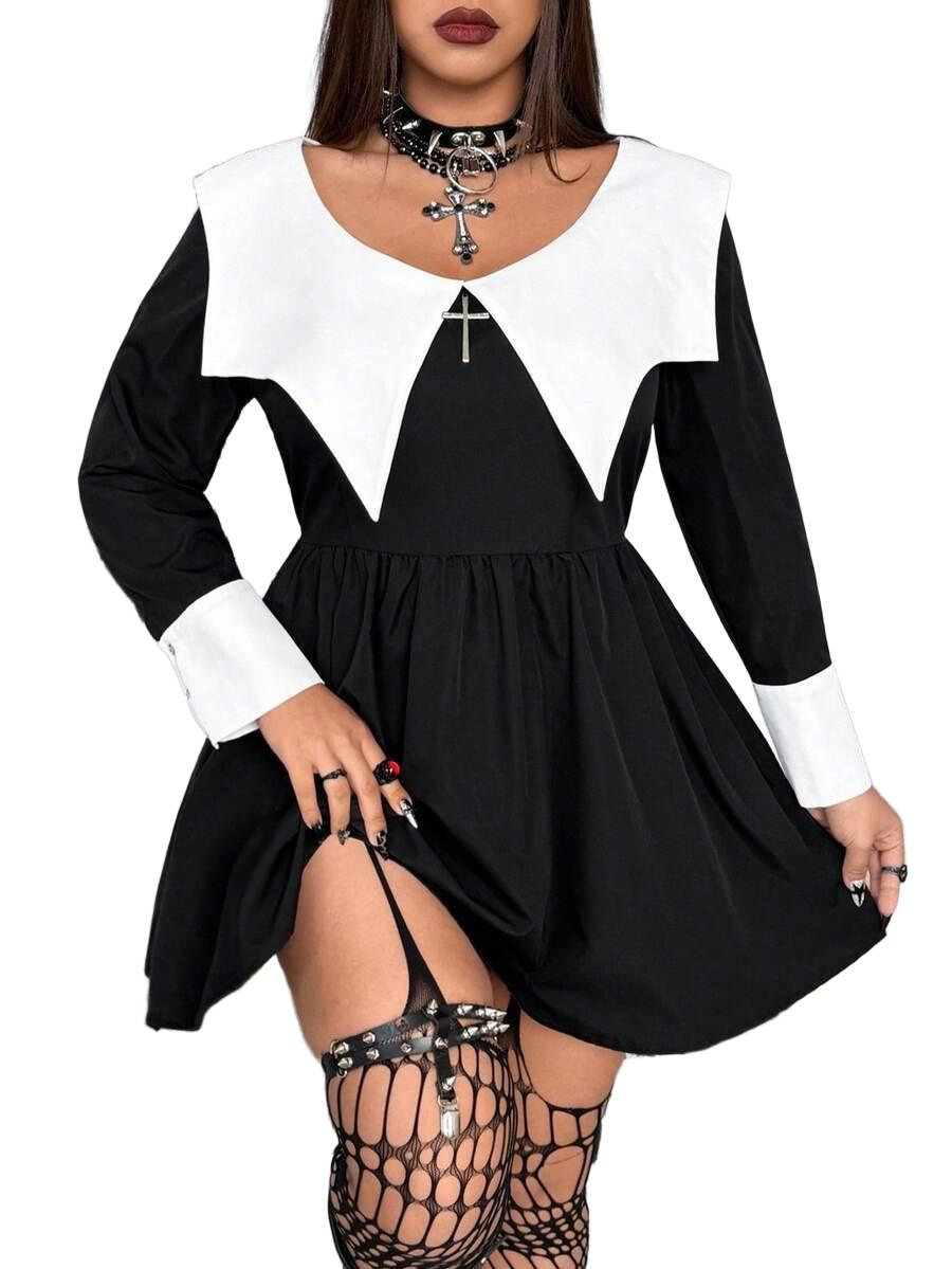 SUKIENKA W STYLU GOTYCKIM HALLOWEEN