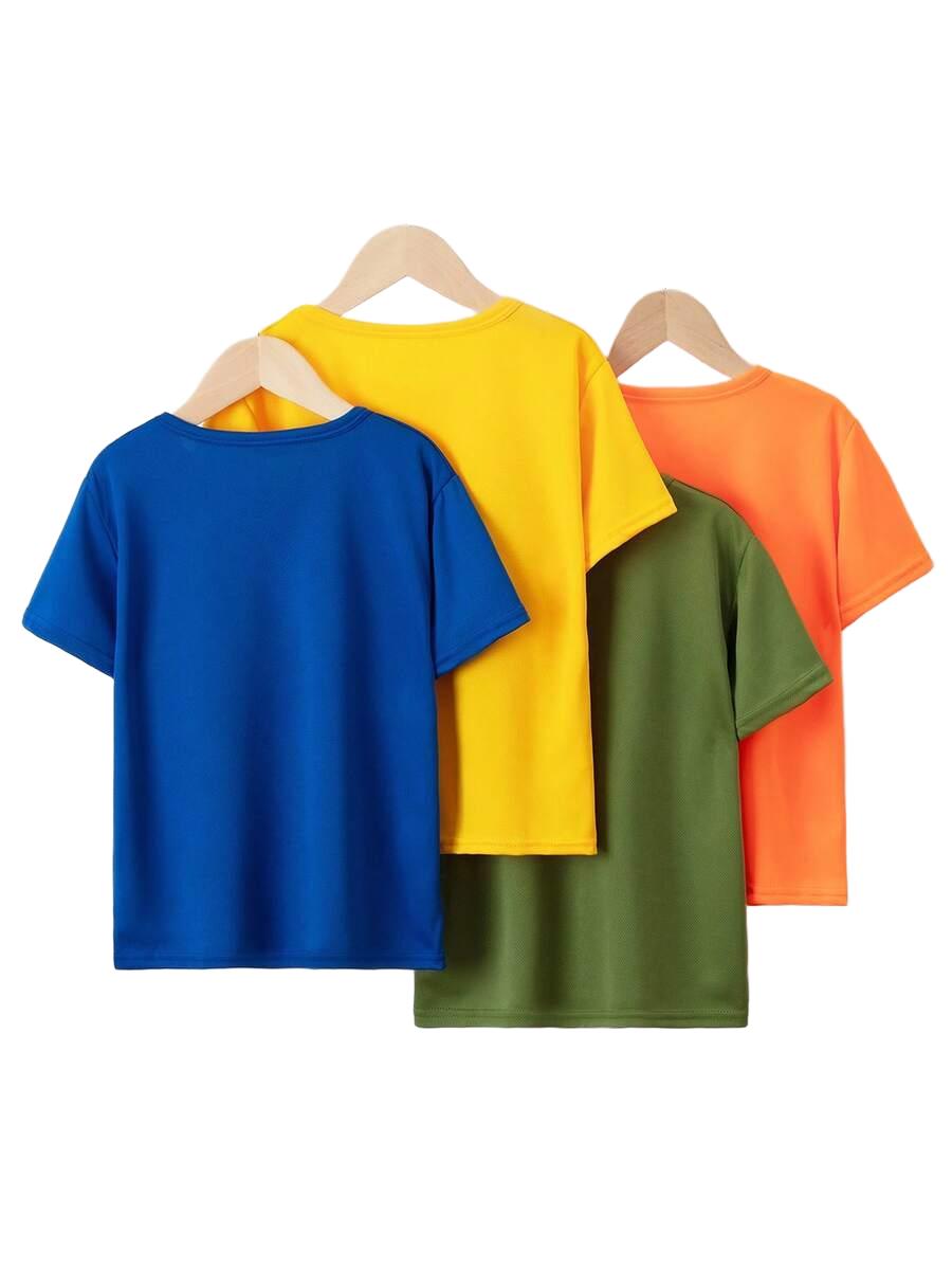 t-shirt z krótkim rękawem 4-pack