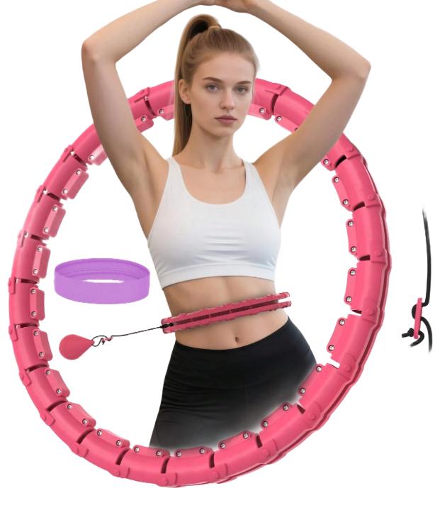różowe HULA HOP 