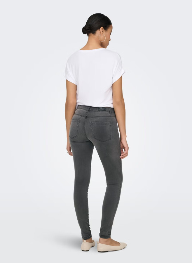 szare spodnie skinny jeans