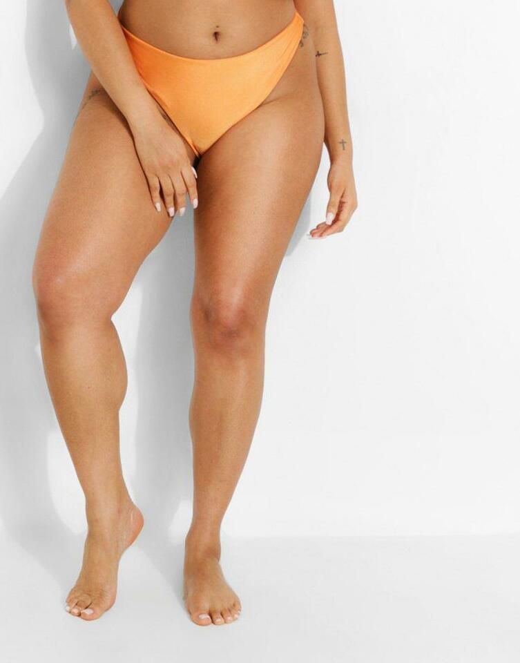 pomarańczowy dół od bikini 