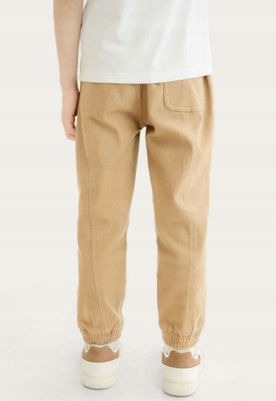 BRĄZOWE SPODNIE CASUAL