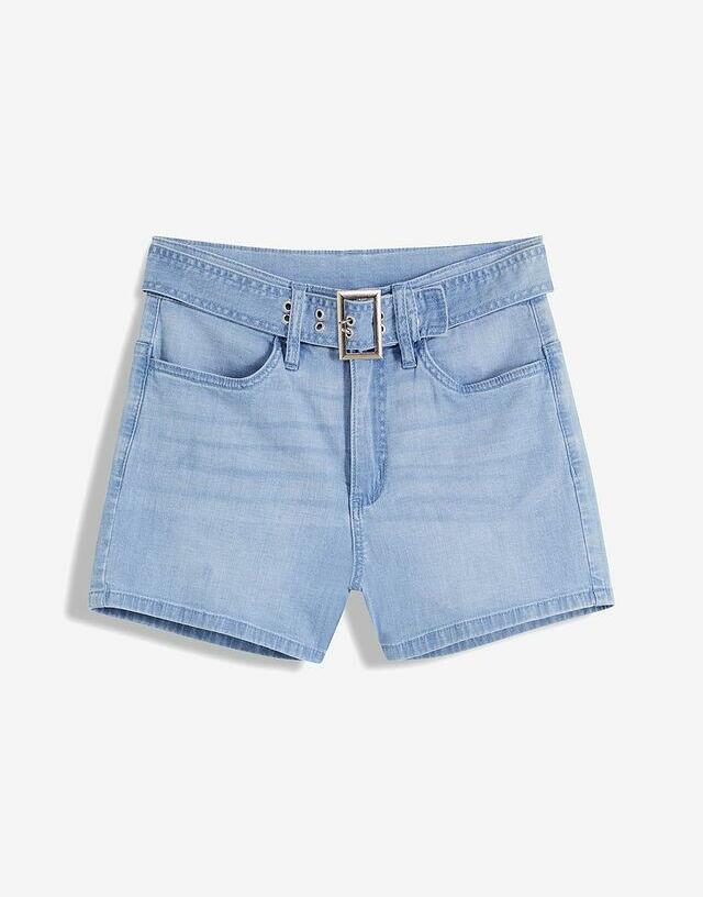 JEANSOWE SPODENKI DAMSKIE BAWEŁNIANE PLUS SIZE