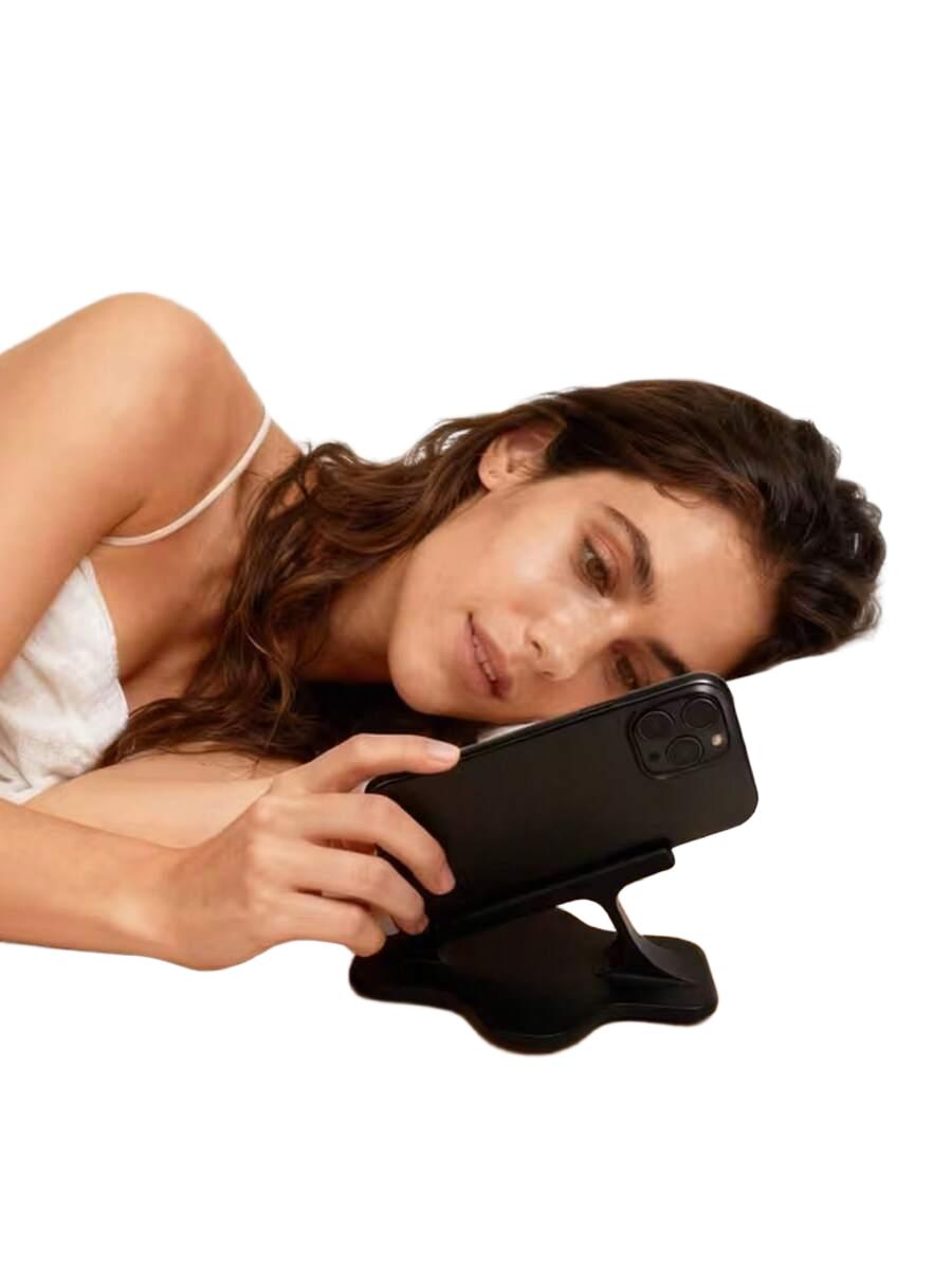 czarny uchwyt na telefon