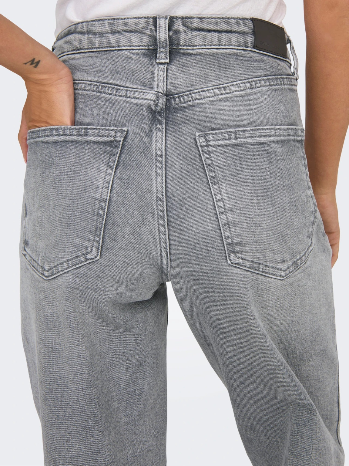 szerokie spodnie jeans wysoki stan
