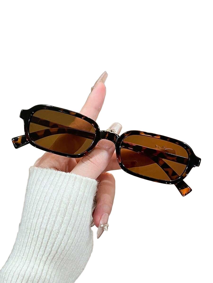 okulary przeciwsłoneczne leopard print