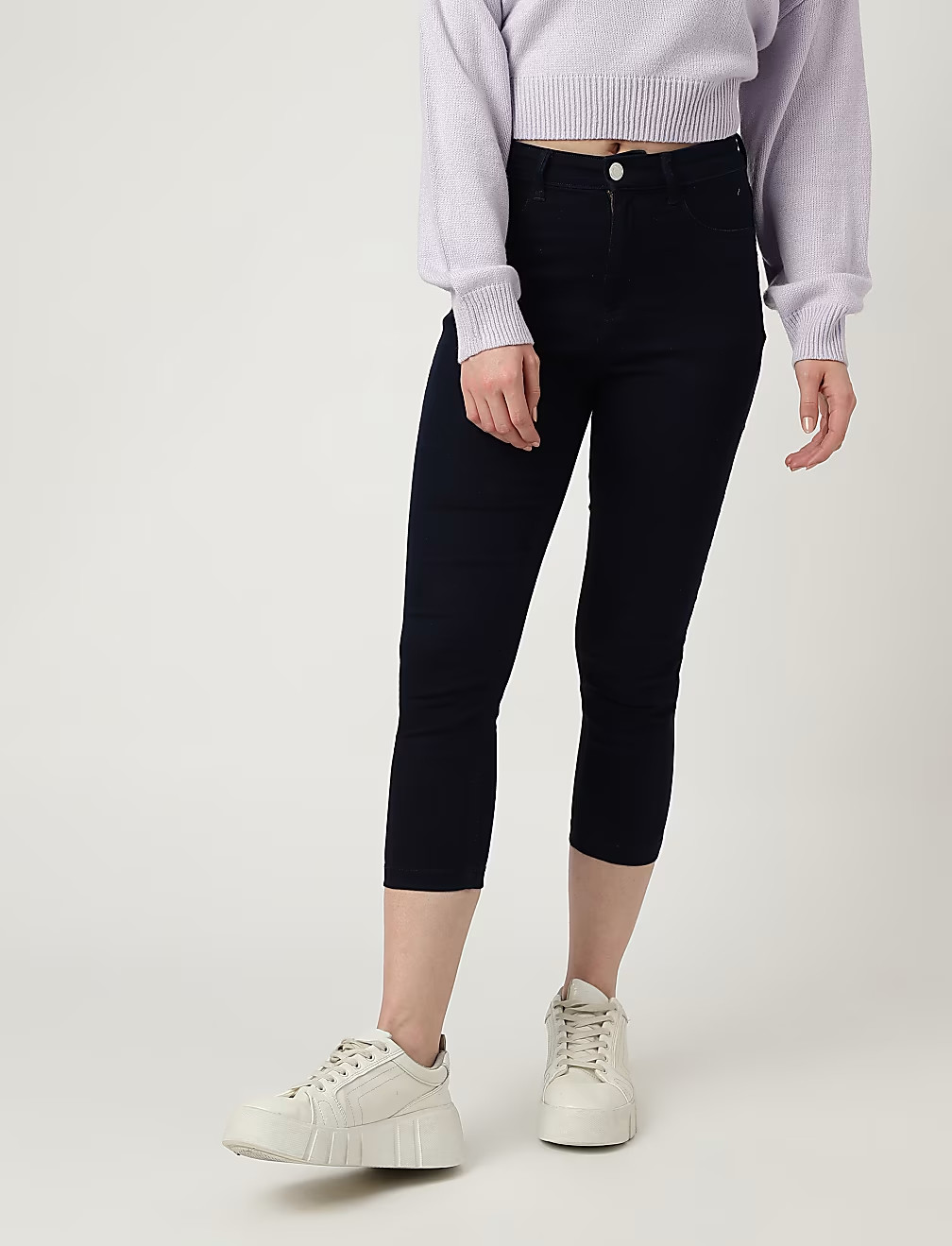 SPODNIE JEANS RURKI 3/4 T57-9436K-XU