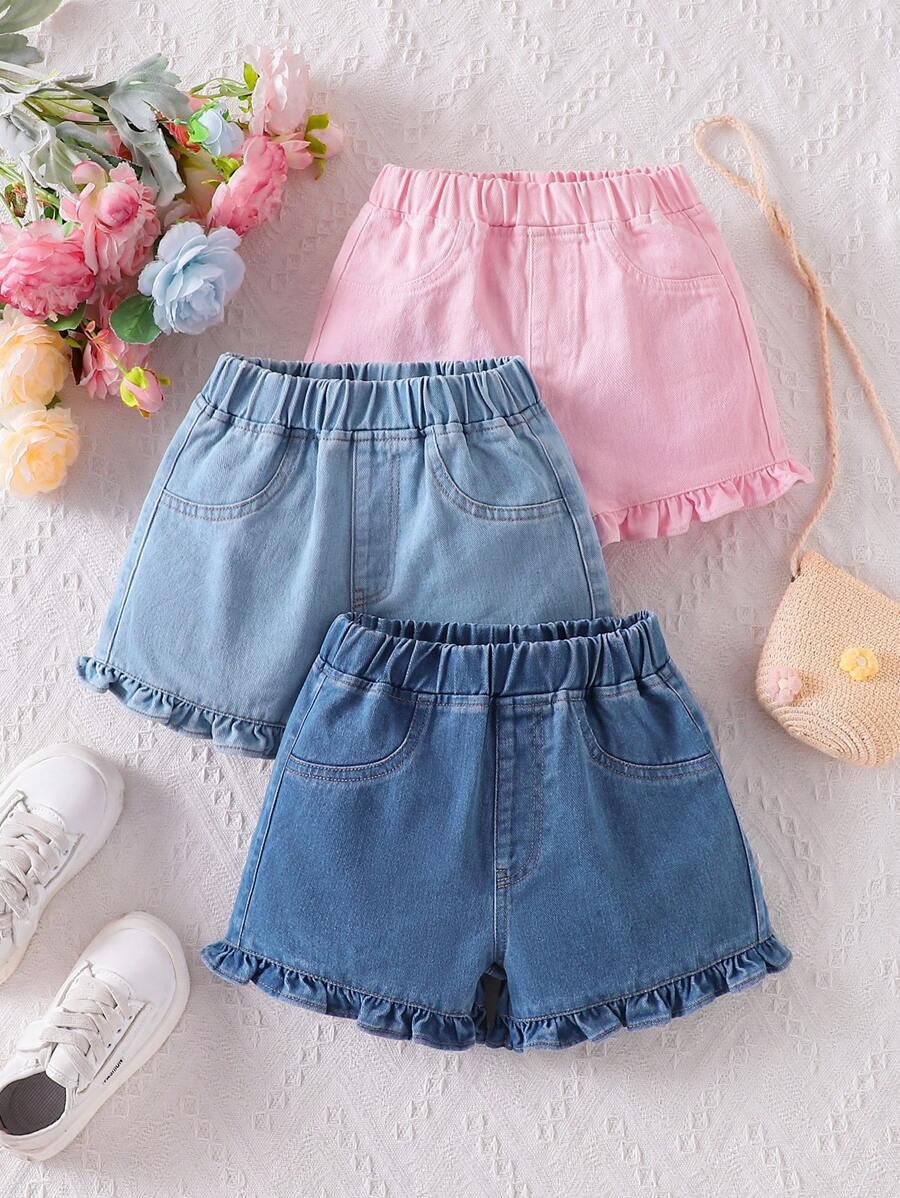 spodenki jeans 2-pack