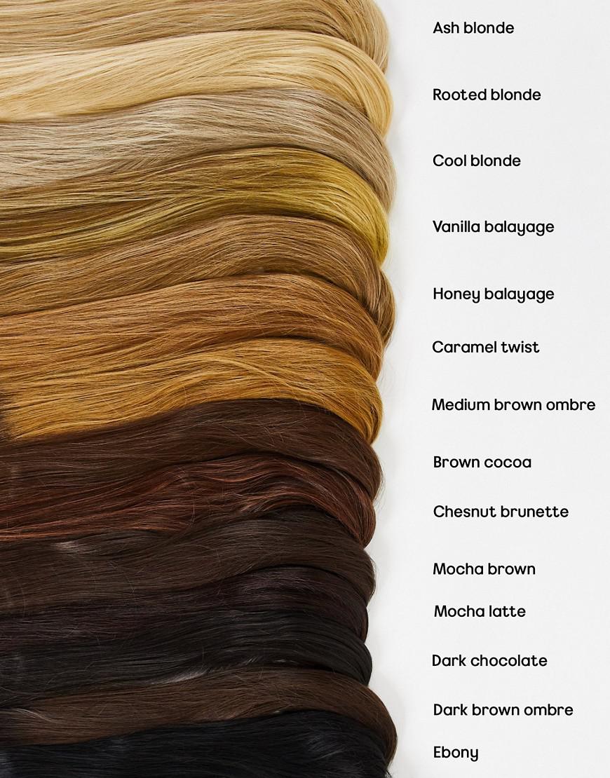 DOCZEPIANY KUCYK ASH BLONDE