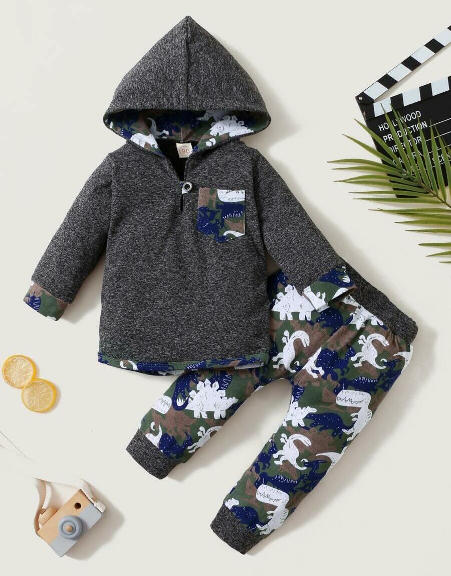 komplet dresowy bluza spodnie print