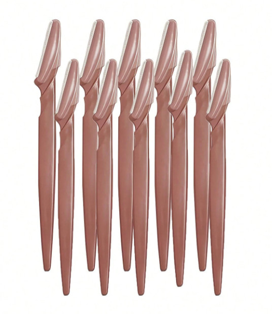 BRĄZOWY TRYMER DO TWARZY 10-PACK