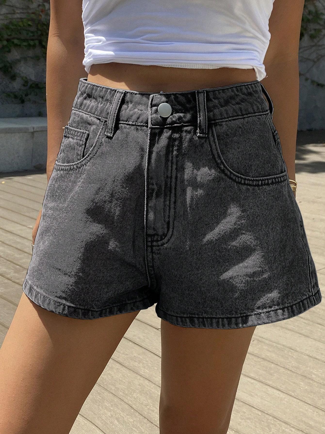 krótkie spodenki jeans