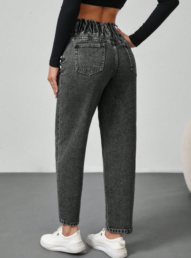 SPODNIE JEANS WYSOKI STAN