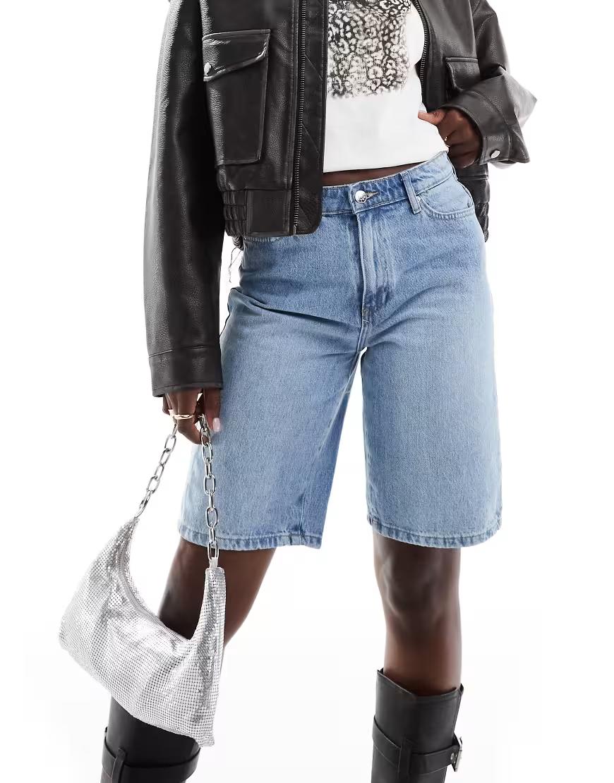 NIEBIESKIE SPODENKI JEANS
