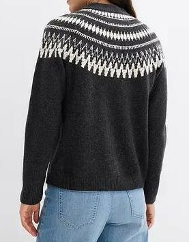 SWETER DAMSKI KARDIGAN NORWESKI WZÓR 