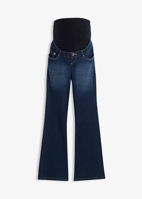 ELASTYCZNE SPODNIE JEANSOWE CIĄŻOWE 