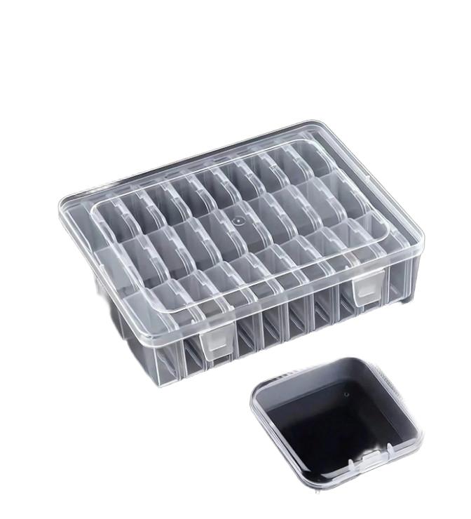 przezroczyste plastikowe pudełka 30-pack