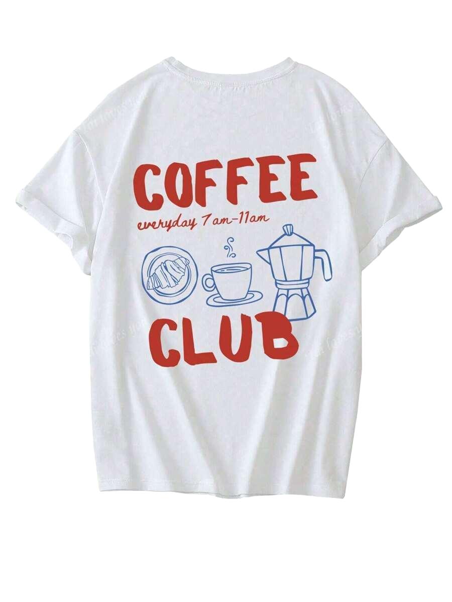 T-SHIRT DAMSKI Z NADRUKIEM