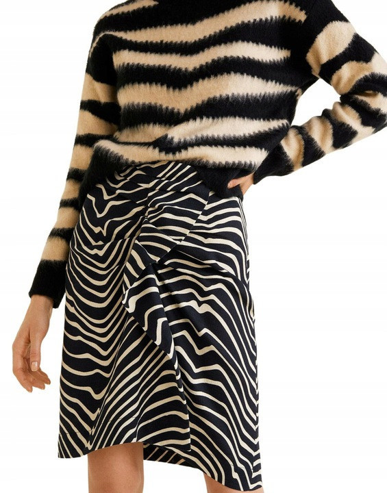 SPÓDNICA ZEBRA PRINT