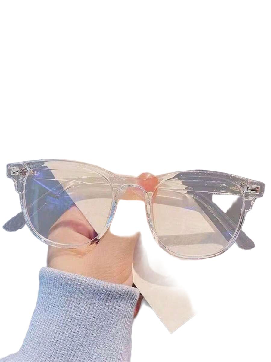 bezbarwne okulary zerówki