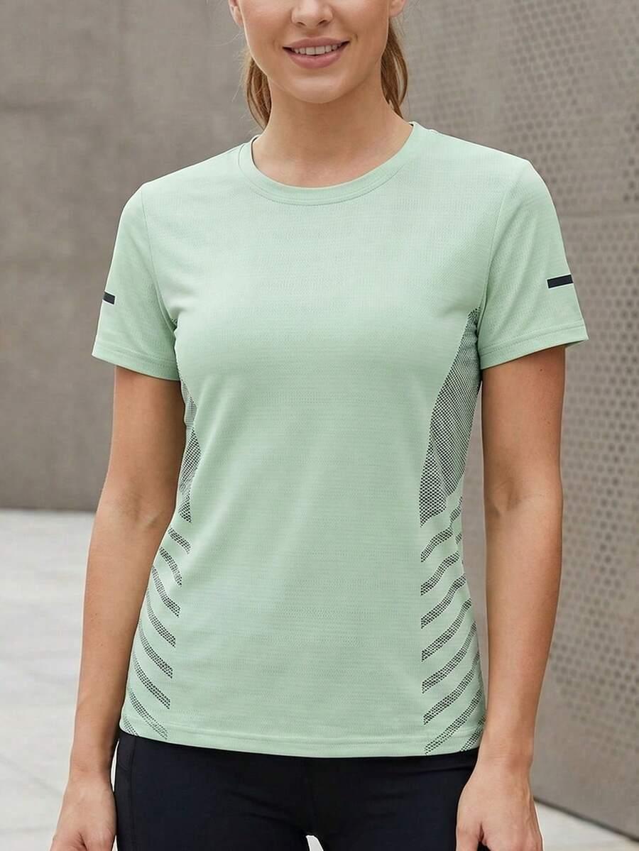 ZIELONY T-SHIRT KRÓTKI RĘKAW