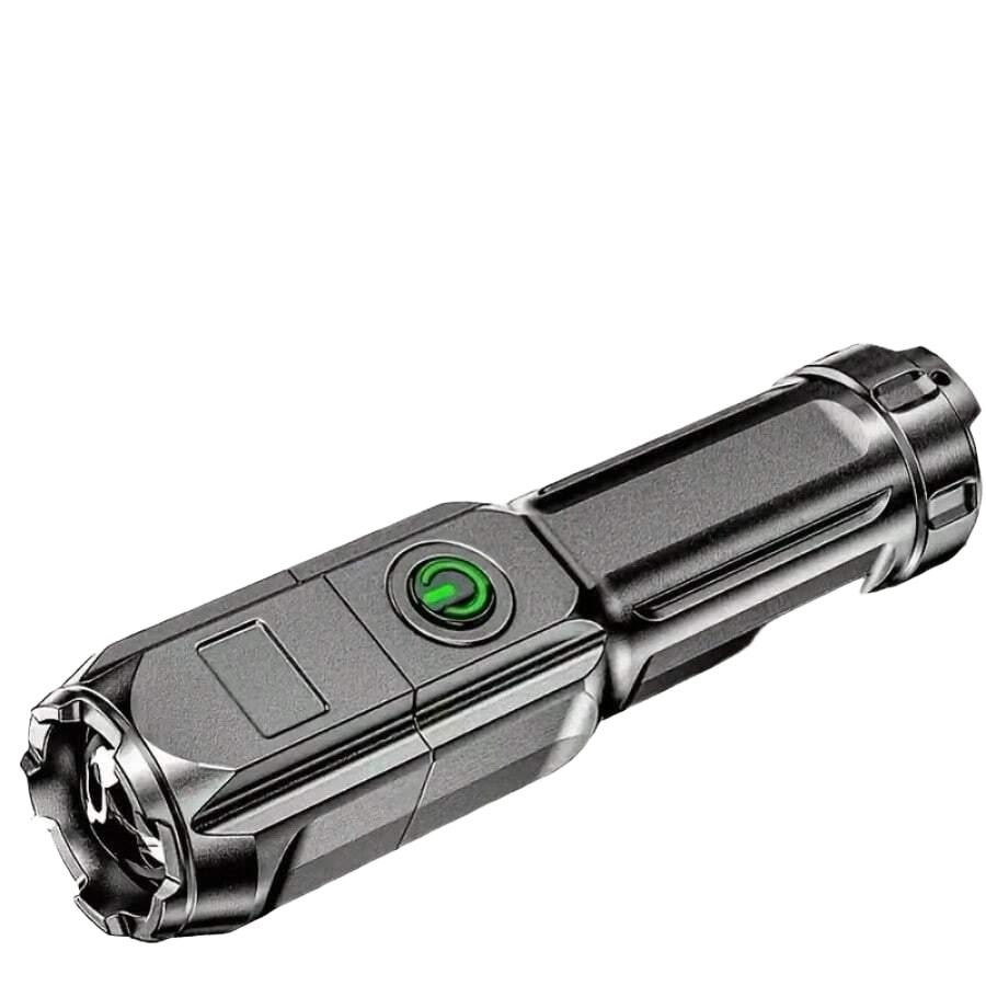 czarna latarka usb