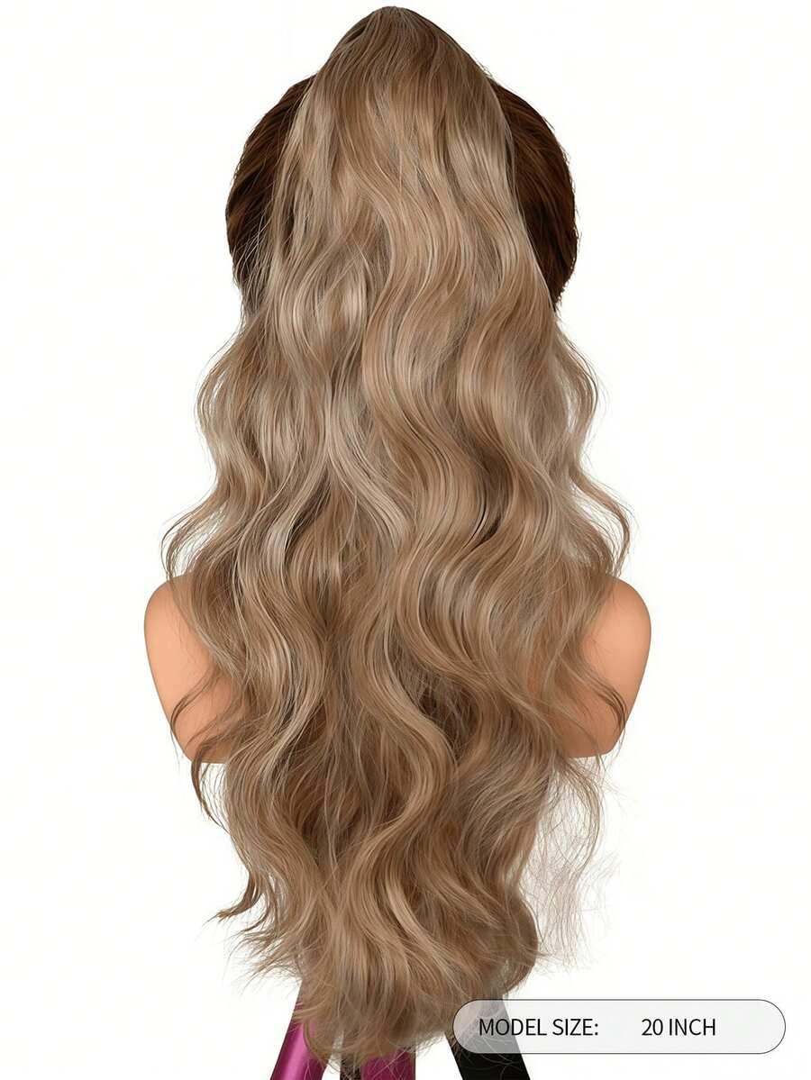 blond kucyk na spince 