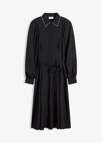 SUKIENKA KOSZULOWA PLUS SIZE Z KOŁNIERZYKIEM