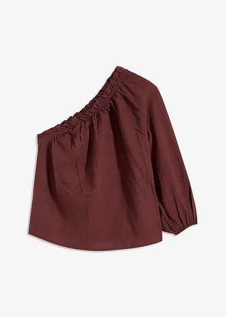 BLUZKA DAMSKA OVERSIZE NA JEDNO RAMIĘ 