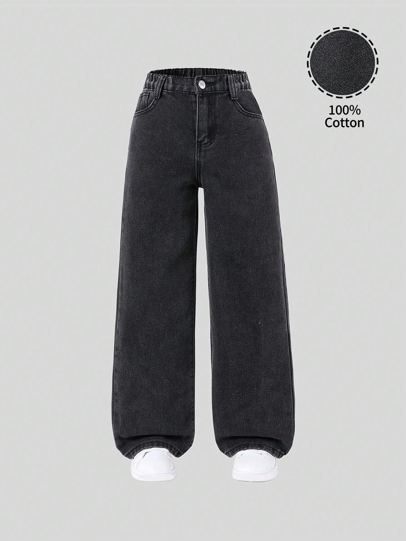czarne spodnie jeans