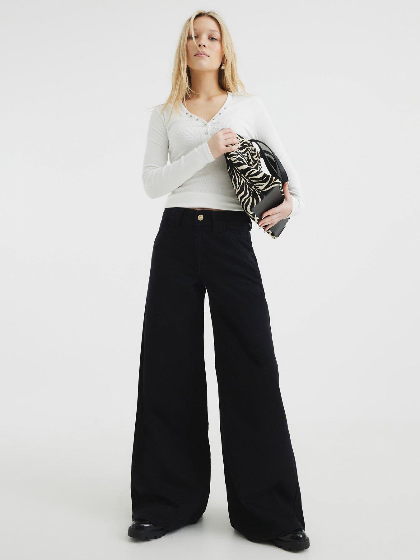 RIVER ISLAND DAMSKIE SPODNBIE PALAZZO
