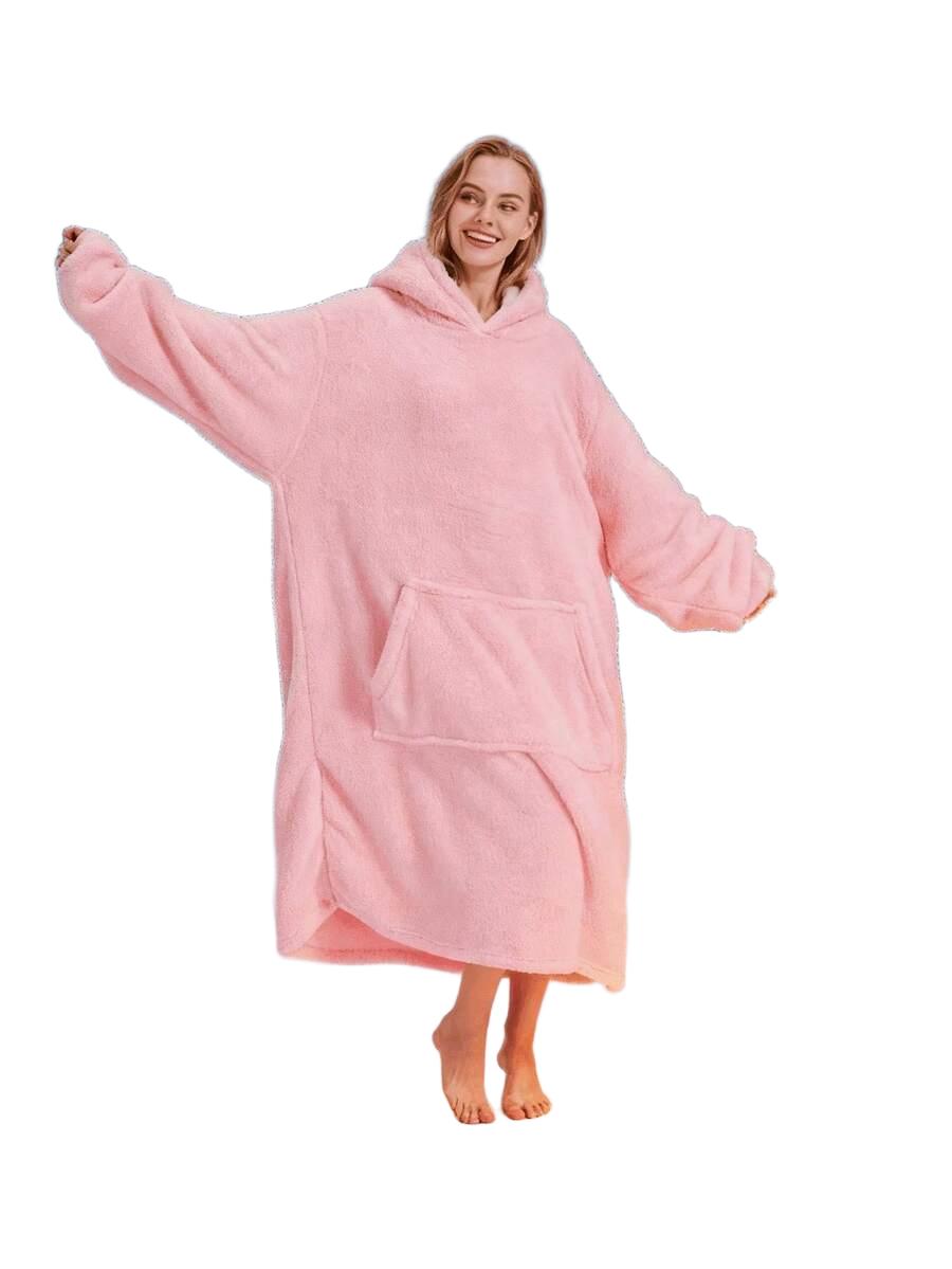 różowa bluza miś
